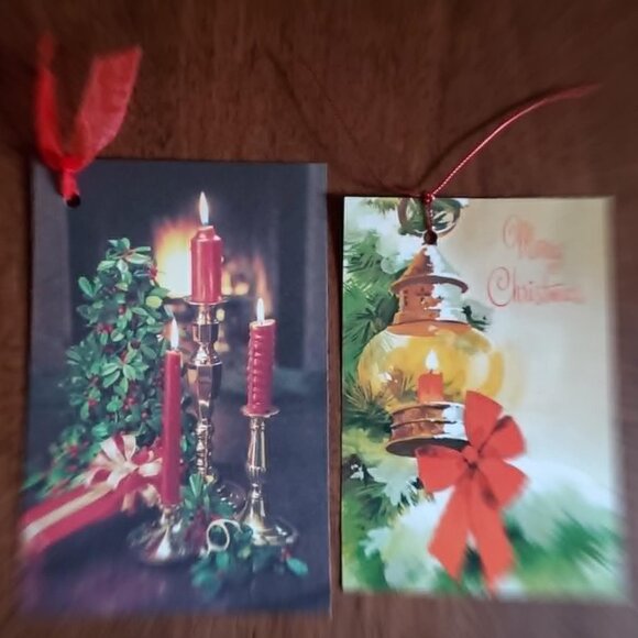 Lot of 50 Upcycled Christmas Gift Tags - Picture 2 of 14